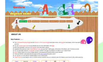 Daycare Four Template